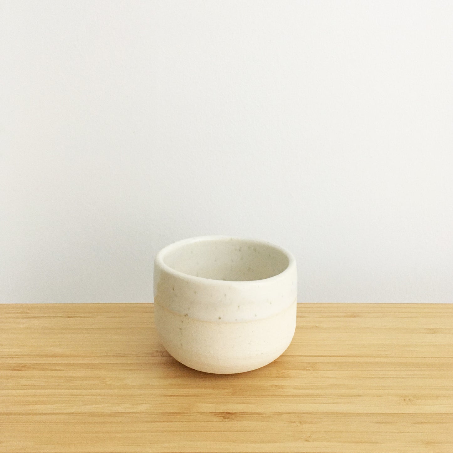 Round Cup, short, speckled